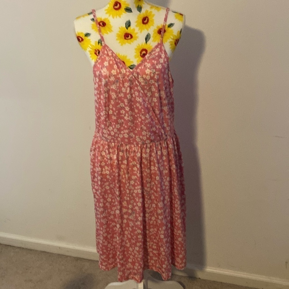 Styleworld Pink White Summer Dress XL - Picture 2 of 6